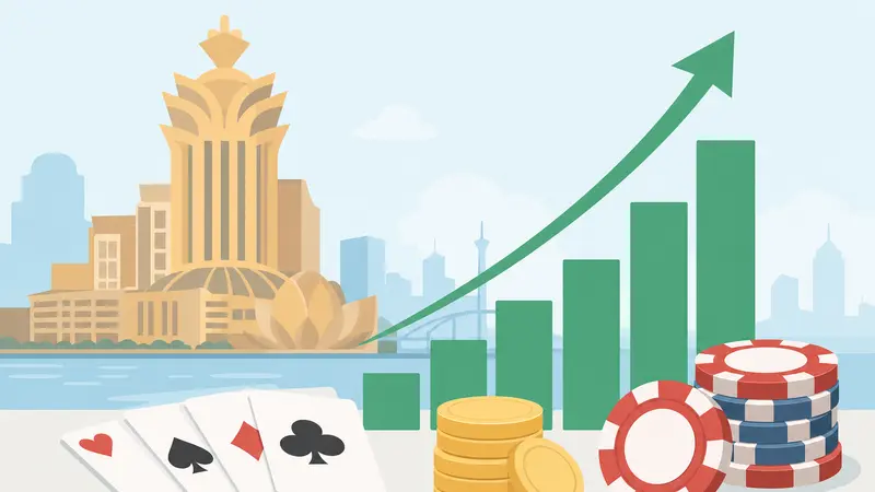Pendapatan Kasino Macau Juli Turun 8,4% YoY, Melebihi Juni